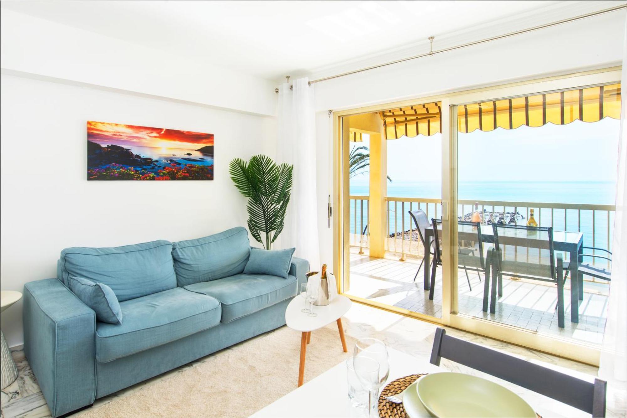 Roquebrune Plage - Terrace Splendid Sea View - BW Exterior foto