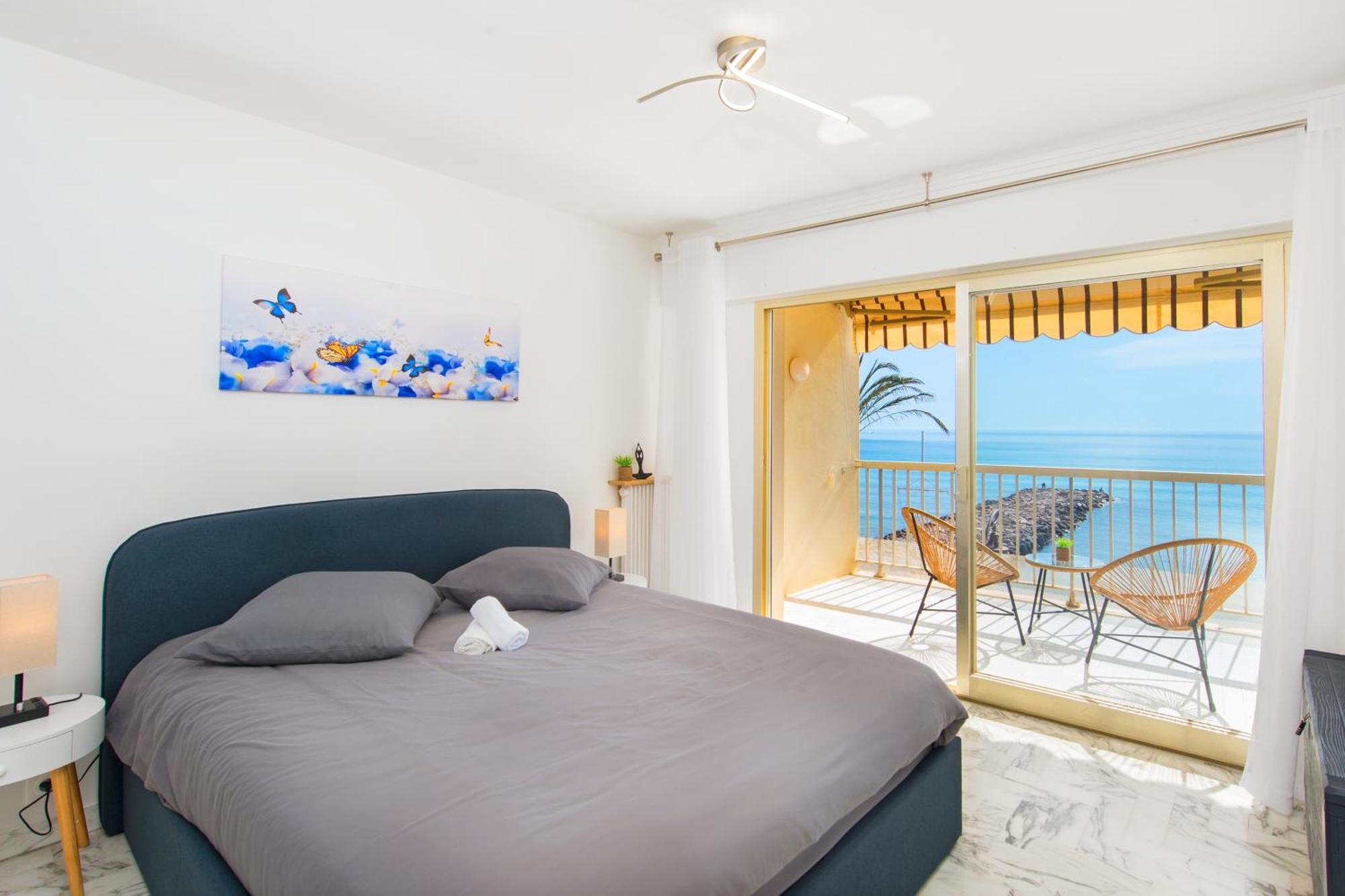 Roquebrune Plage - Terrace Splendid Sea View - BW Exterior foto